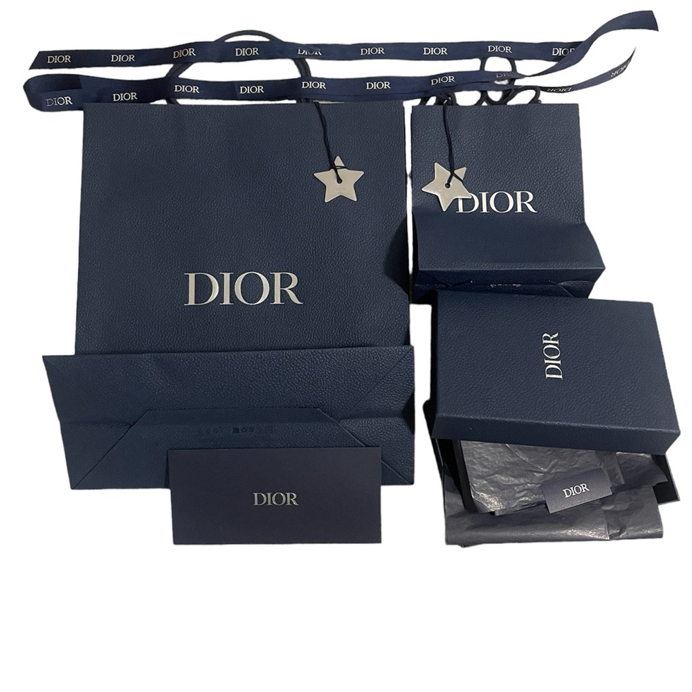 Authentic Dior shopping bags